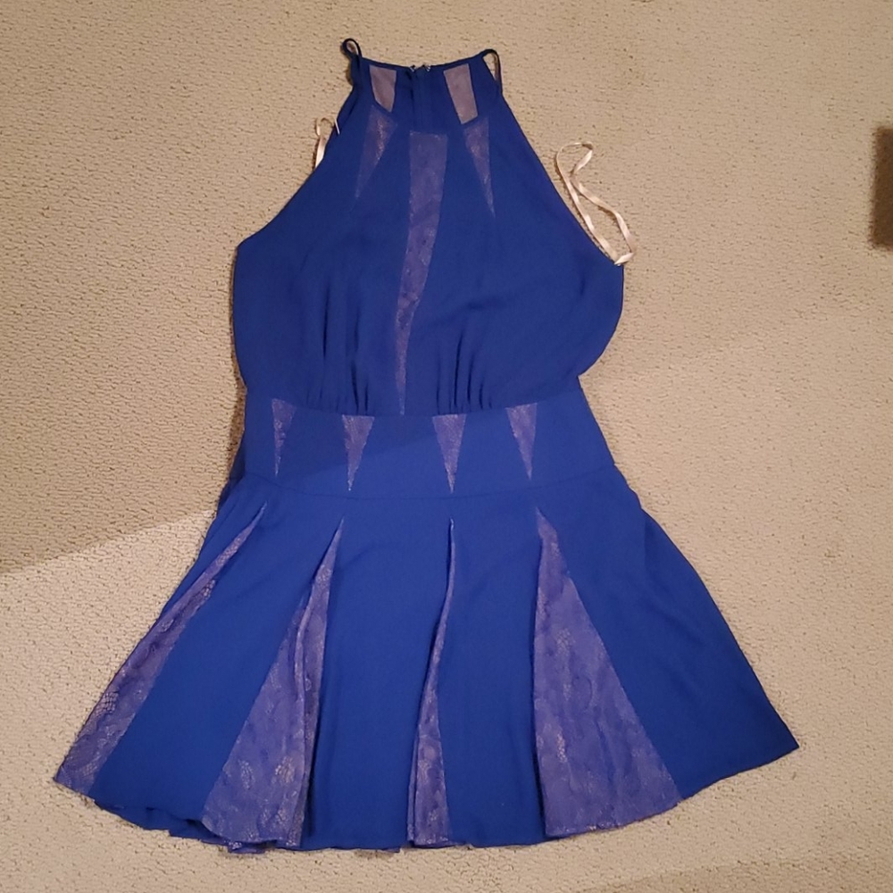 BCBG Maxazria Royal Blue Teena Dress